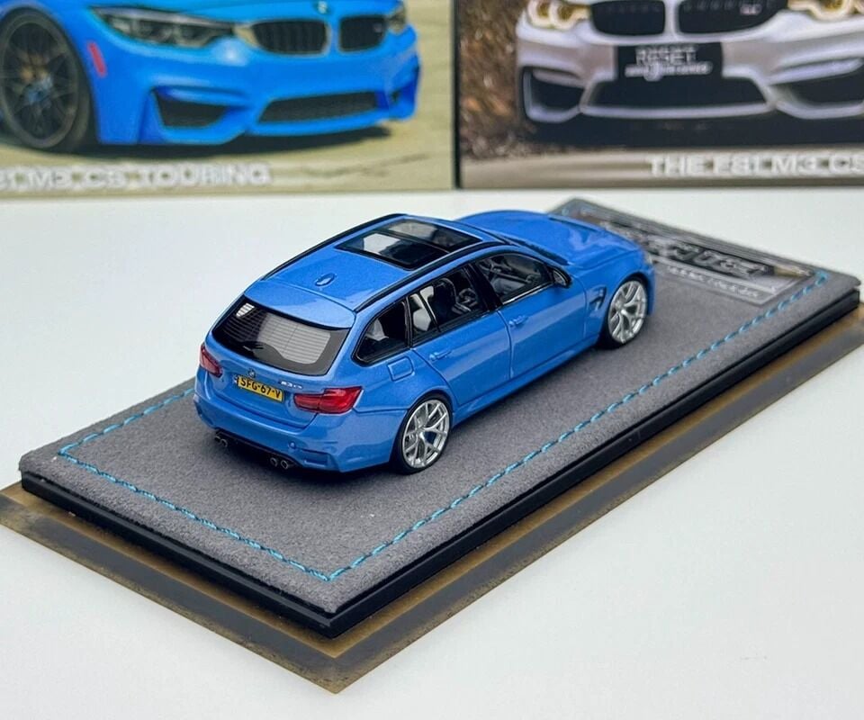 Mortal 1:64 White F81 M3 CS Touring Wagon