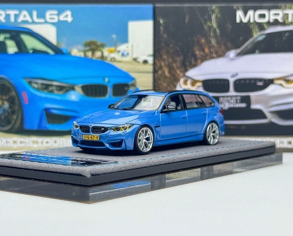 Mortal 1:64 White F81 M3 CS Touring Wagon