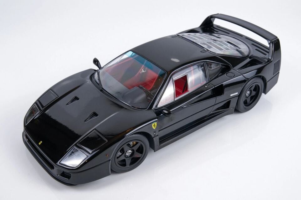 KK Scale - 1:18 Ferrari F40 Lightweight (1990) Black - Diecast Model