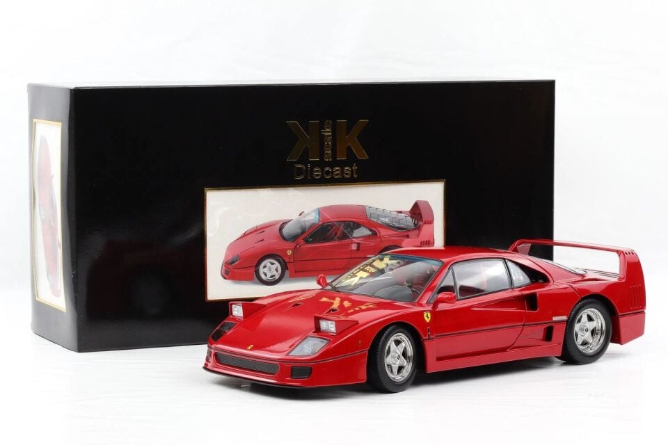 KK-Scale 1:12 Ferrari F40 Supersportwagen Rouge 1987