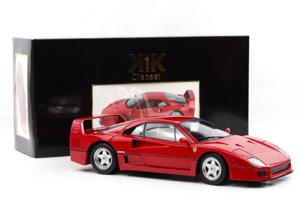KK-Scale 1:12 Ferrari F40 Supersportwagen Rouge 1987