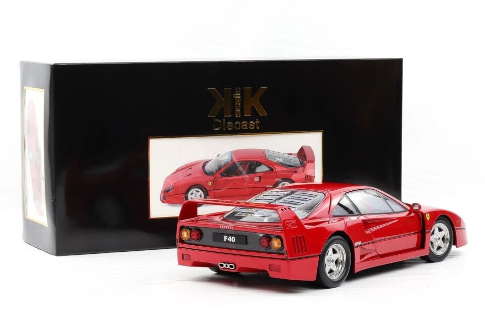 KK-Scale 1:12 Ferrari F40 Supersportwagen Rouge 1987