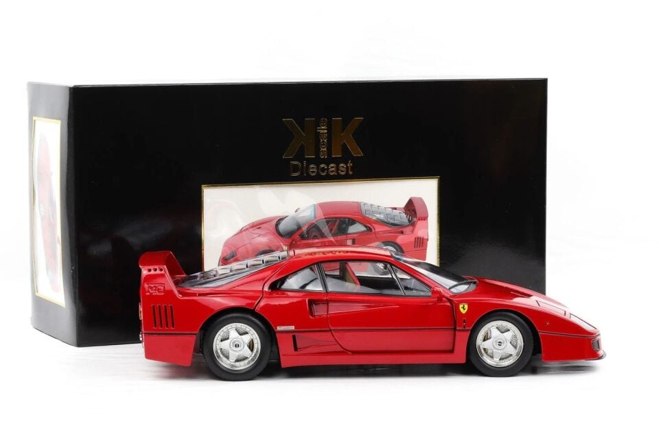 KK-Scale 1:12 Ferrari F40 Supersportwagen Rouge 1987