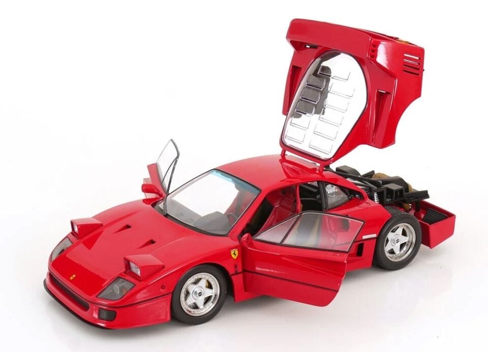 KK-Scale 1:12 Ferrari F40 Supersportwagen Rouge 1987