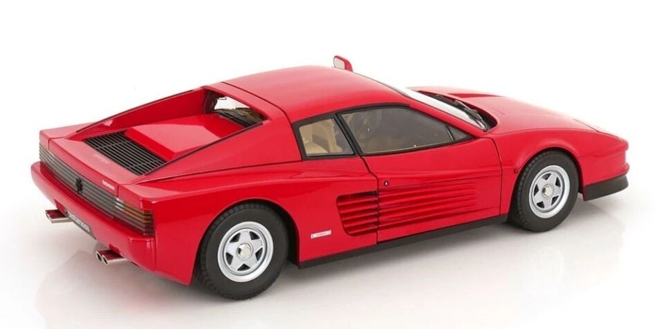 1984 KK Ferrari Testarossa Single Mirror Red 1/12 KKDC120204
