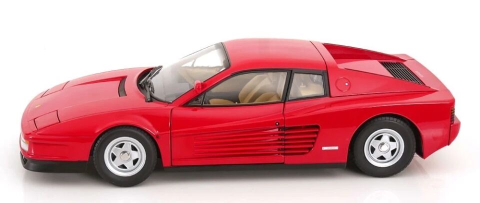 1984 KK Ferrari Testarossa Single Mirror Red 1/12 KKDC120204
