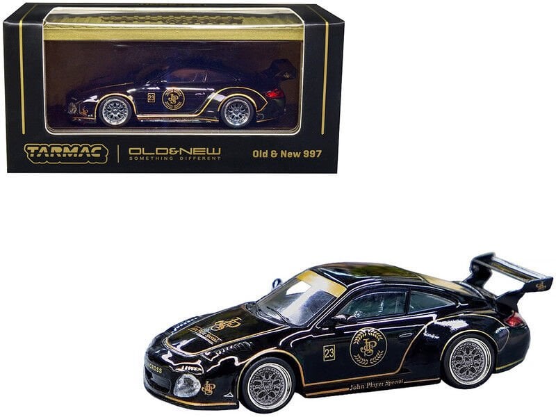 TARMAC PORSCHE OLD & NEW 997 BLACK 1:64