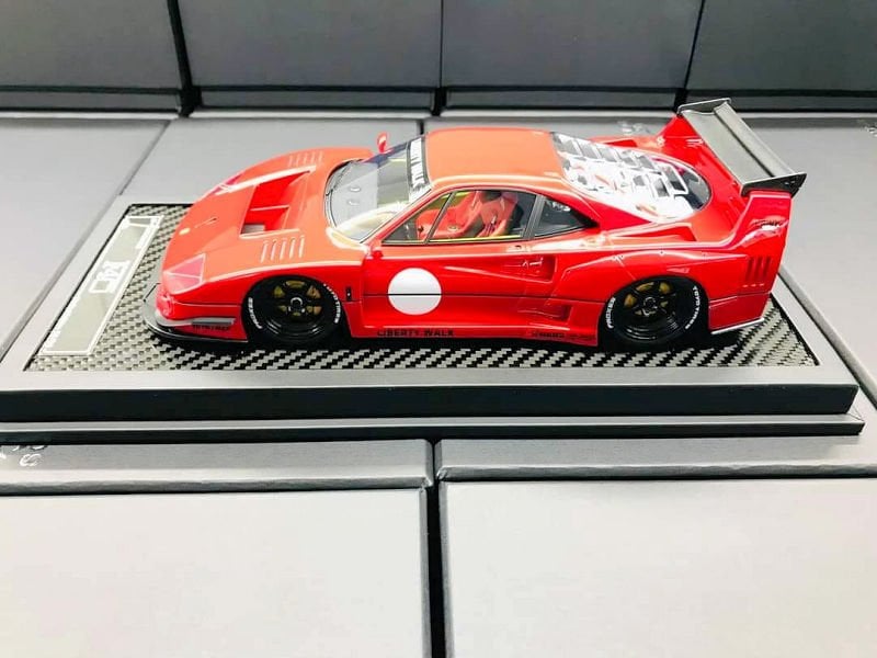 VIP SCALE LWBK FERRARİ F40 RED 1/18  (18033)
