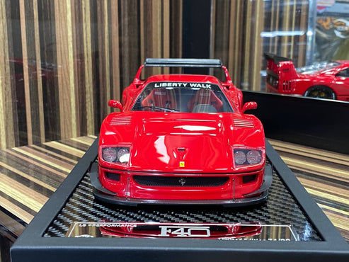 VIP SCALE LWBK FERRARİ F40 RED 1/18  (18033)