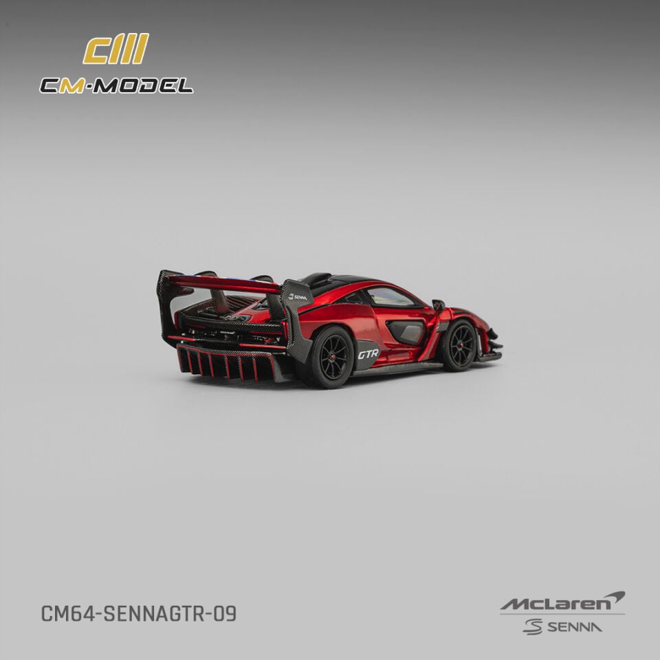 CM Model 1:64 McLaren Senna GTR Red