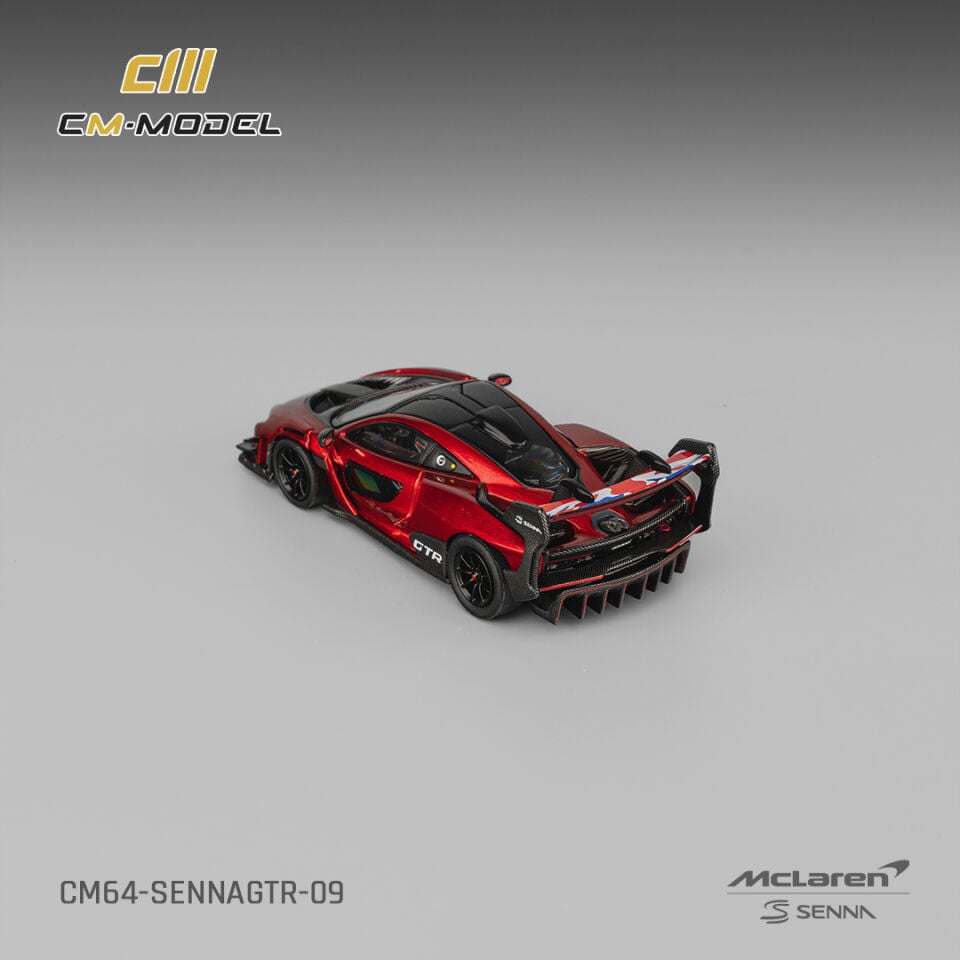 CM Model 1:64 McLaren Senna GTR Red