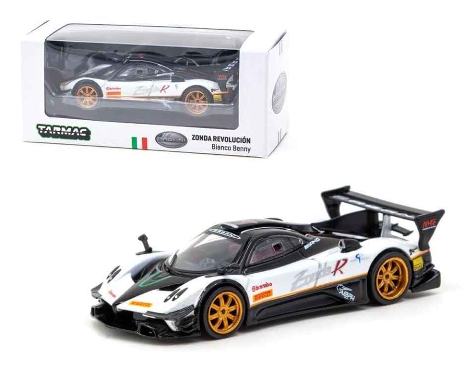 TARMAC PAGANI ZONDA REVOLUCION BIANCO BENNY 1:64