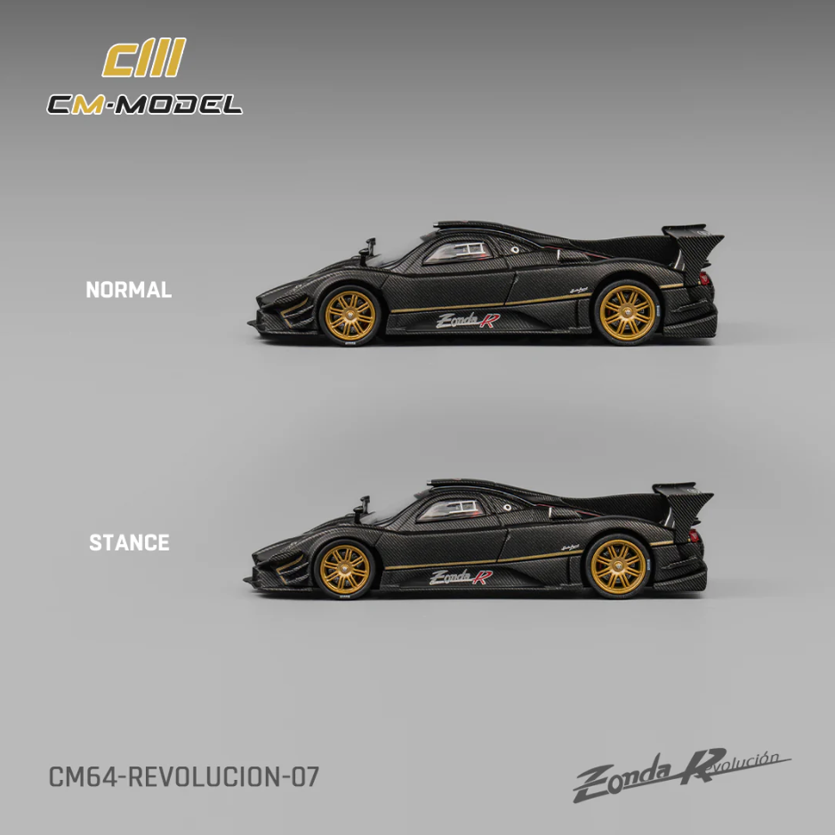 CM Model 1:64 Pagani Zonda Revolucion Carbon