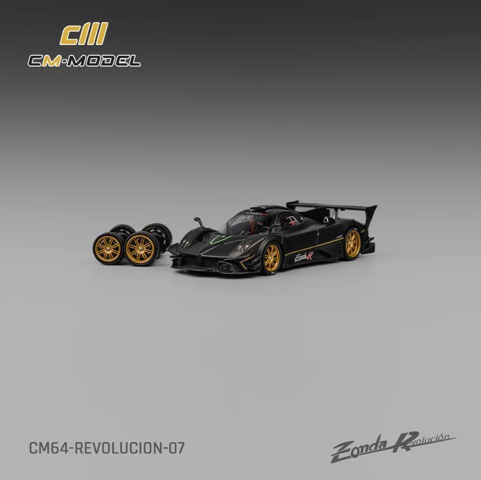 CM Model 1:64 Pagani Zonda Revolucion Carbon