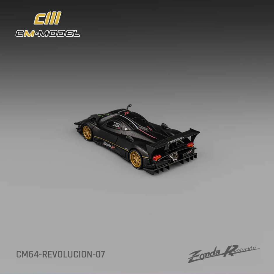 CM Model 1:64 Pagani Zonda Revolucion Carbon