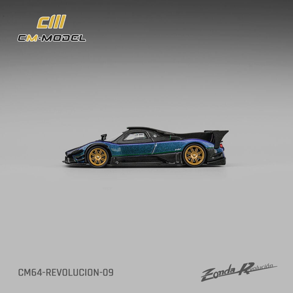 CM Model 1:64 Pagani Zonda Revolucion Chamelon