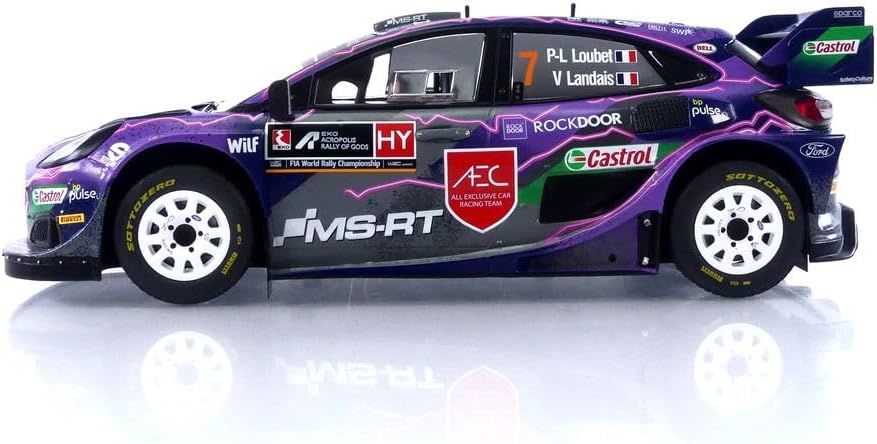 İXO FORD PUMA RALLY1 #7 ACROPOLİS RALLY 2022 1:18