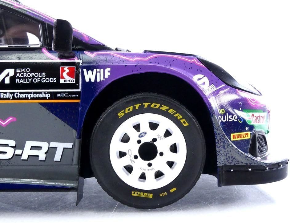 IXO FORD PUMA RALLY1 #7 ACROPOLİS RALLY 2022 1:18