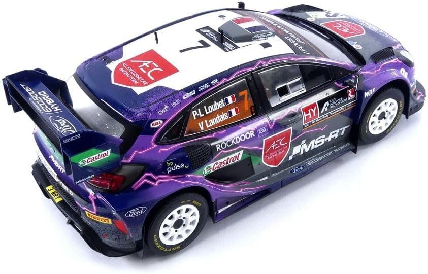 IXO FORD PUMA RALLY1 #7 ACROPOLİS RALLY 2022 1:18