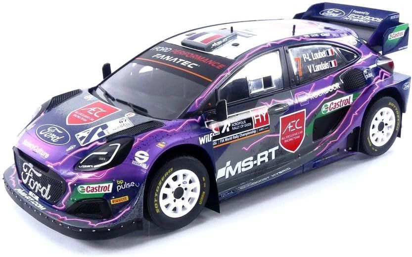 IXO FORD PUMA RALLY1 #7 ACROPOLİS RALLY 2022 1:18