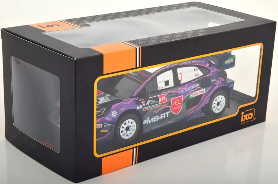 İXO FORD PUMA RALLY1 #7 P-L.LOUBET - V.LANDAIS ACROPOLIS RALLY 2022 1:18