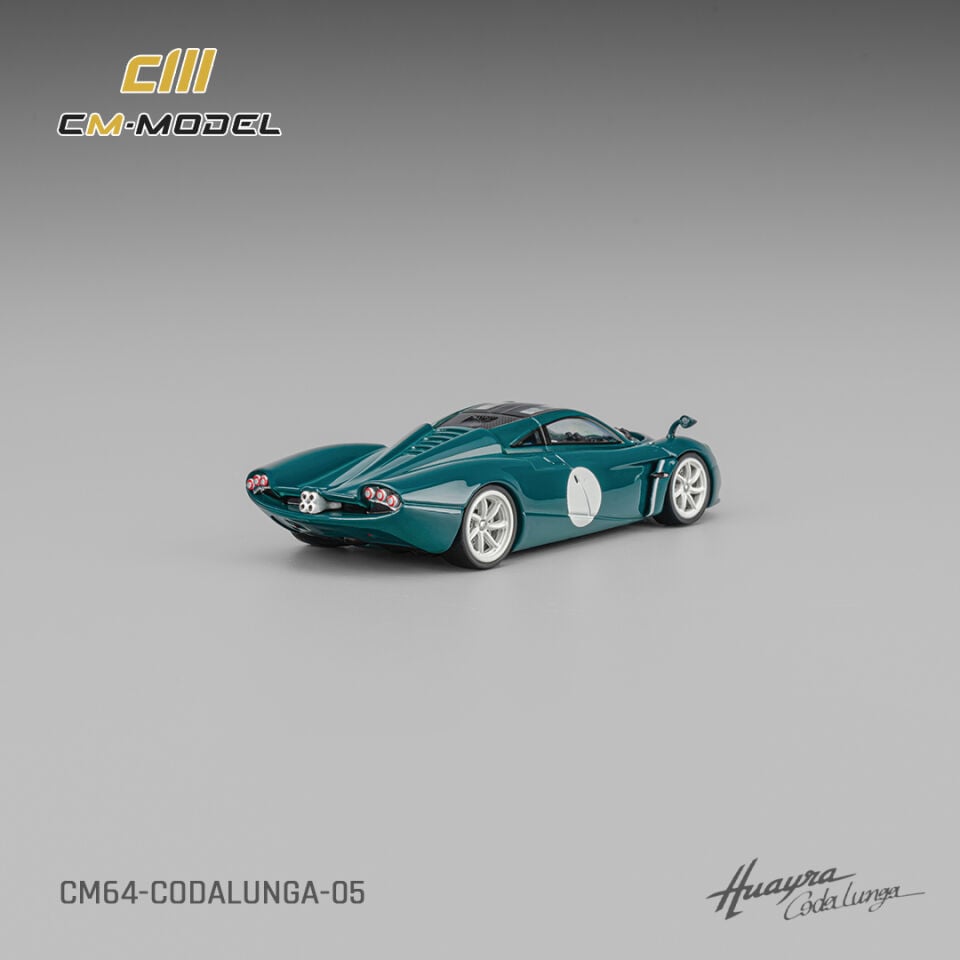 CMmodel 1:64 Pagani Codalunga Long Tail Green
