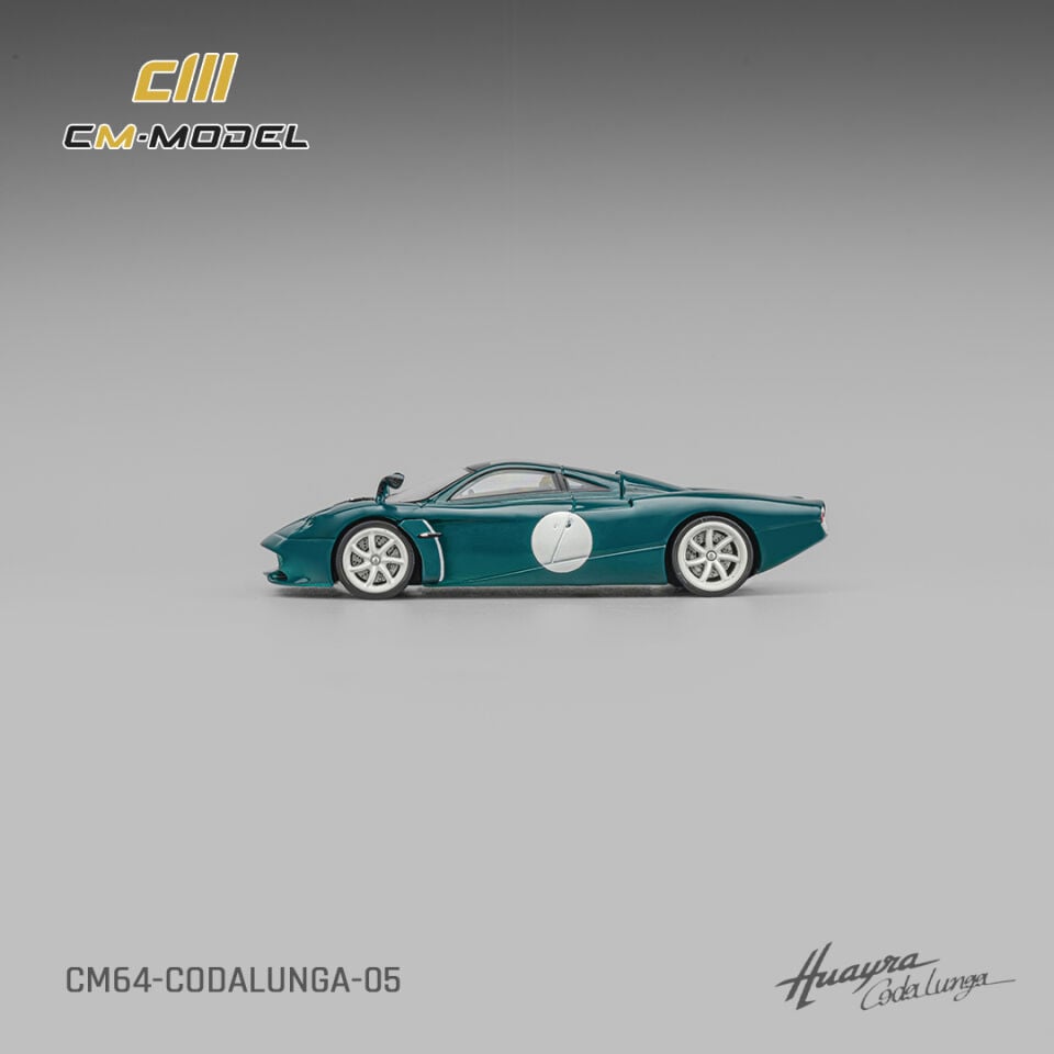 CMmodel 1:64 Pagani Codalunga Long Tail Green