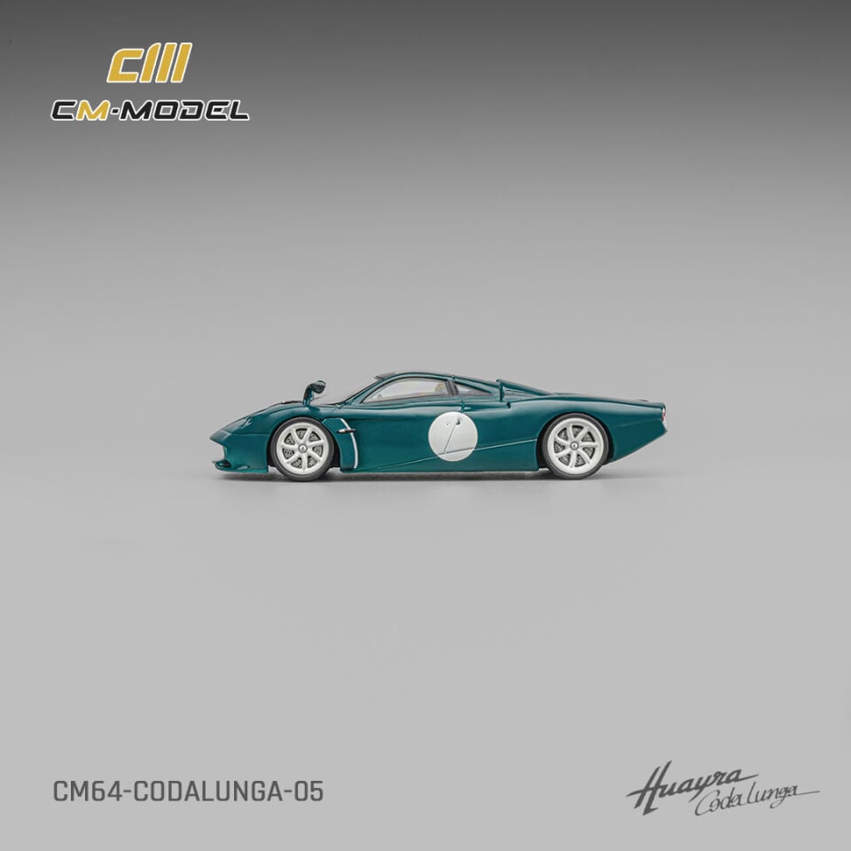 CMmodel 1:64 Pagani Codalunga Long Tail Green