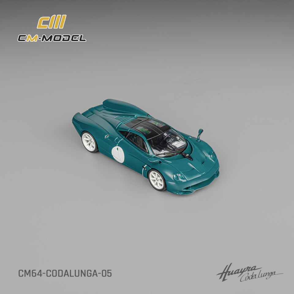 CMmodel 1:64 Pagani Codalunga Long Tail Green