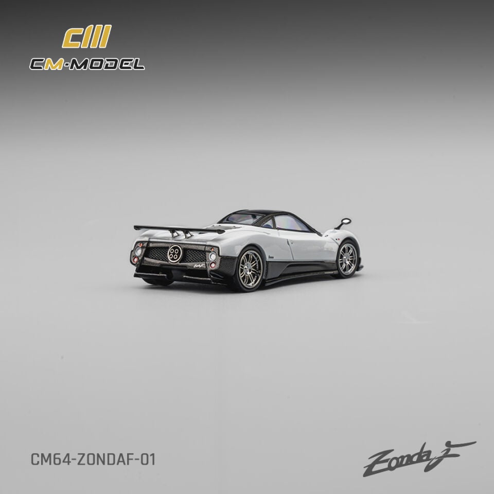 CMModel 1:64 Pagani Zonda f  pearlescent white