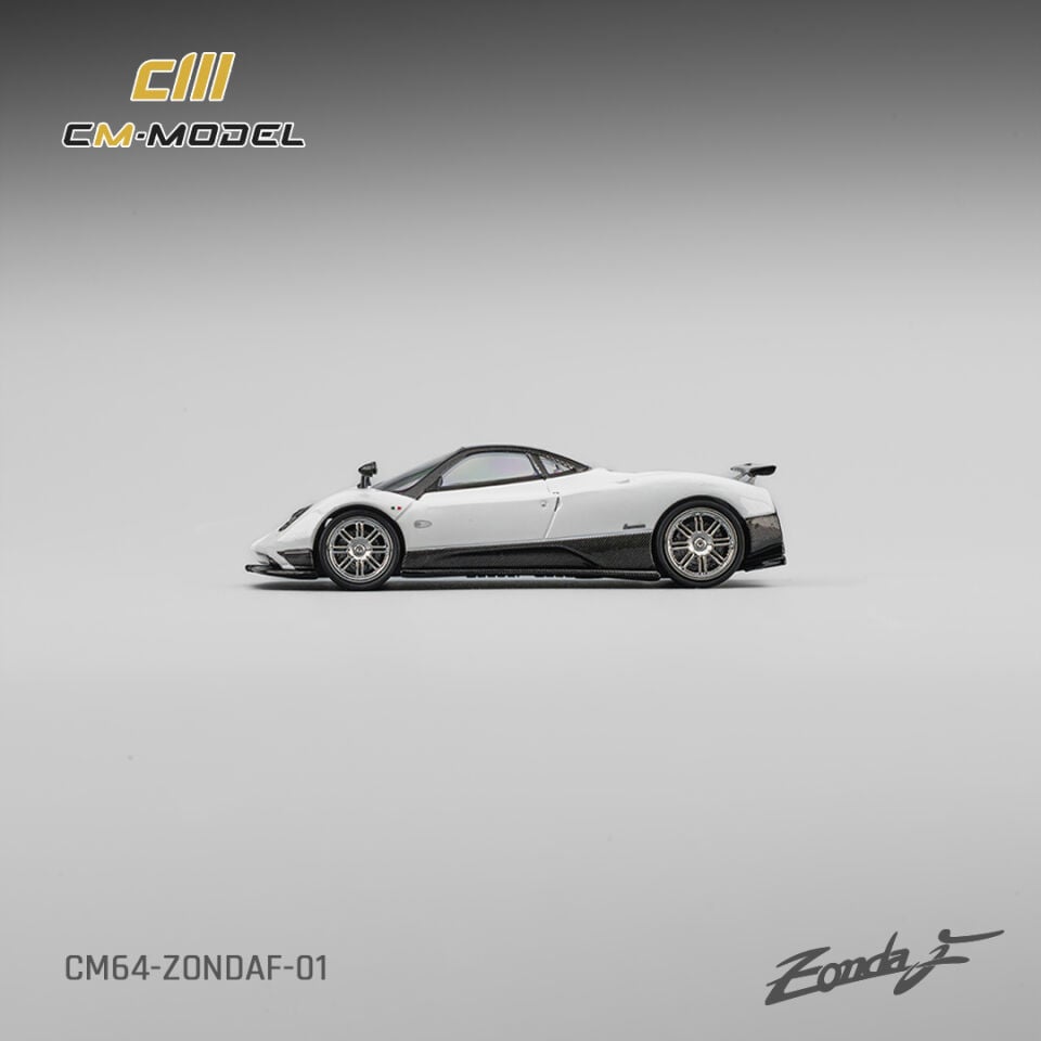CMModel 1:64 Pagani Zonda f  pearlescent white