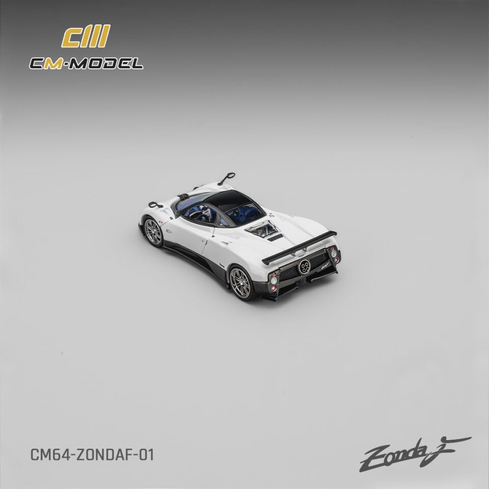CMModel 1:64 Pagani Zonda f  pearlescent white