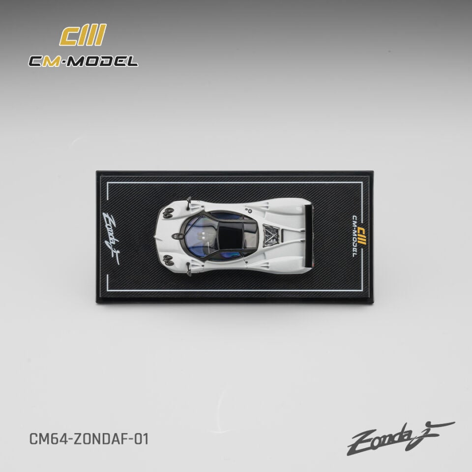 CMModel 1:64 Pagani Zonda f  pearlescent white
