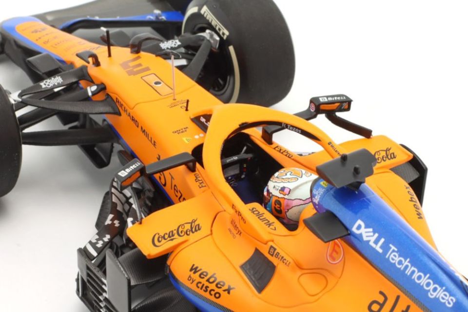MINICHAMPS MCLAREN F1 TEAM MCL35M 2021 1:18 DANIEL RICCIARDO 2021