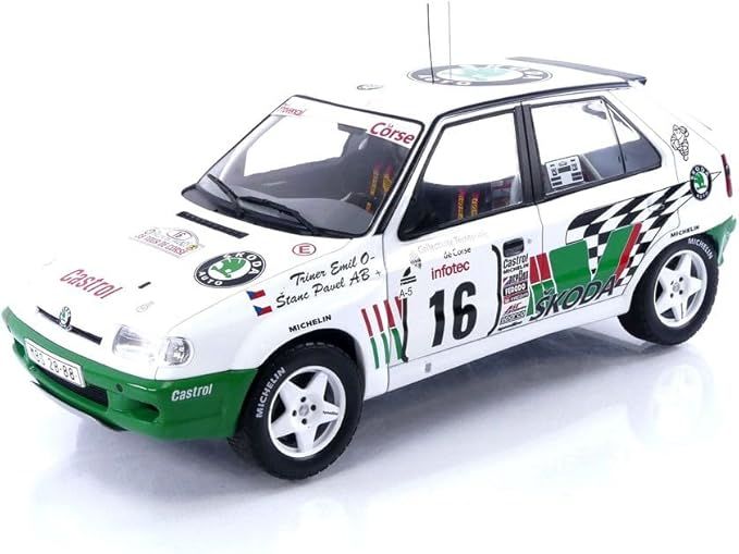 İXO SKODA FELICIA KİT CAR 16 TOUR DE CORSE 1995 1:18