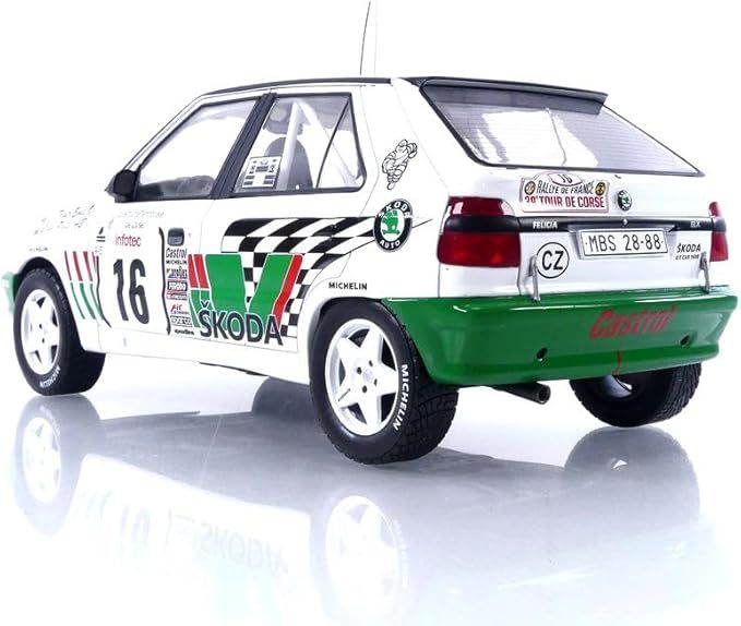 İXO SKODA FELICIA KİT CAR 16 TOUR DE CORSE 1995 1:18