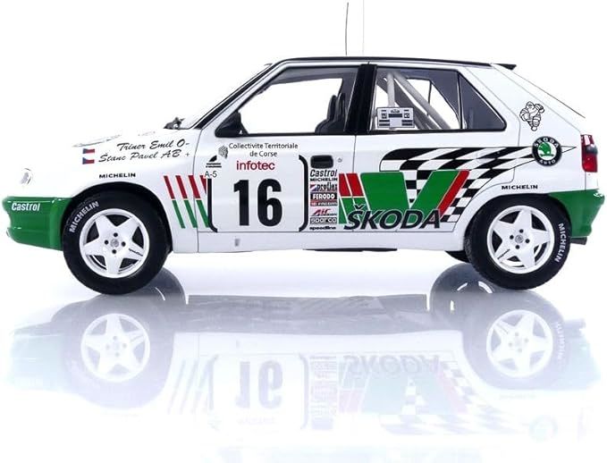 İXO SKODA FELICIA KİT CAR 16 TOUR DE CORSE 1995 1:18