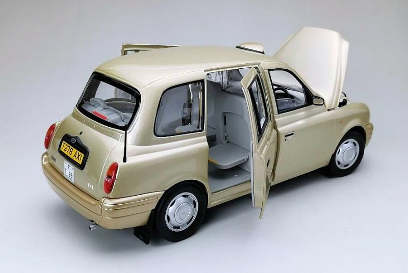 SUN STAR TX1 LONDON TAXI CAB 1998 1:18 (1128)