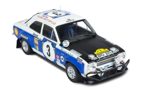 IXO 1/18 Ford Escort MK1 RS 1600 #3 Safari 1973 V.Preston Jr - Miniature De Collection