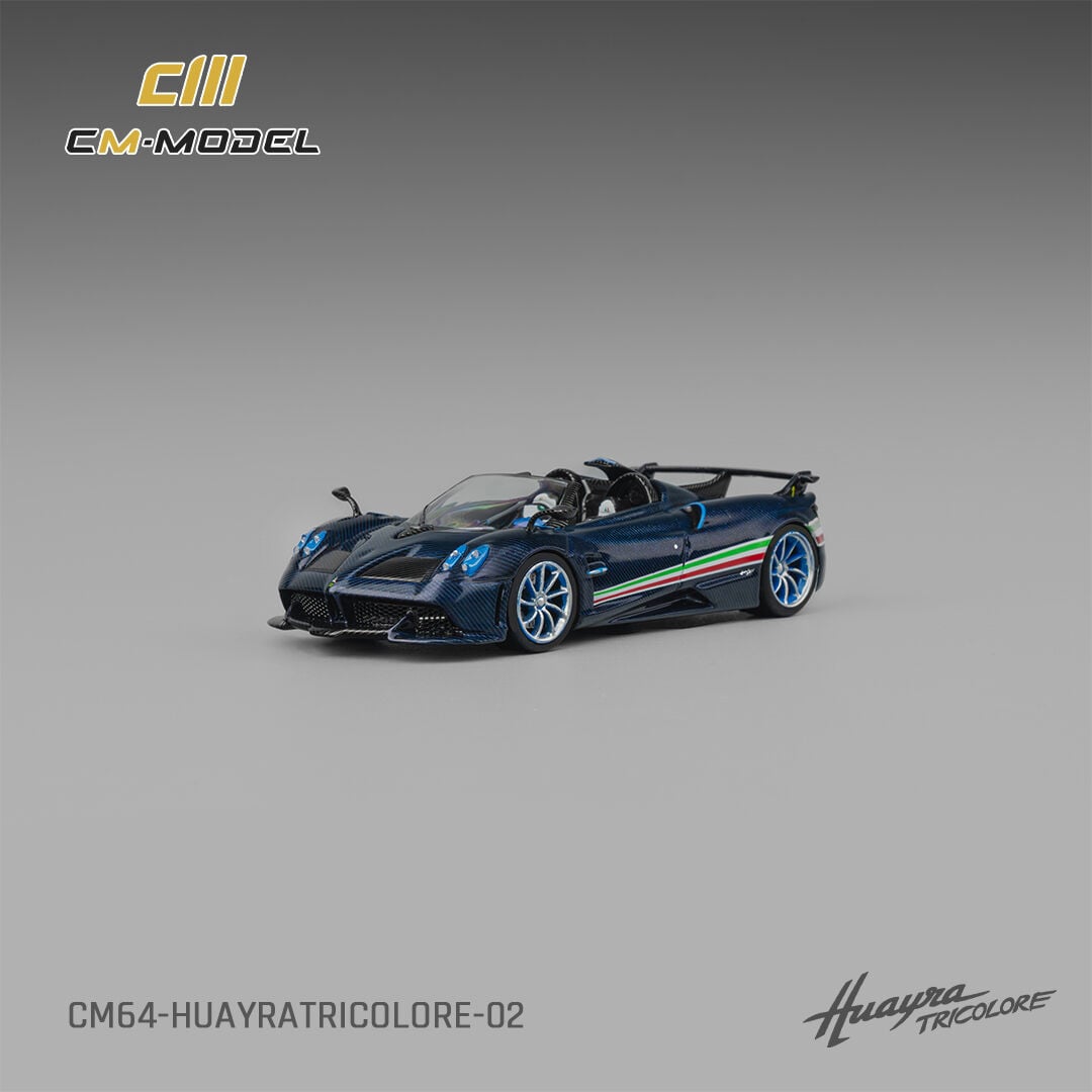 CMModel 1:64 HUAYRATRICOLORE Tricolor convertible