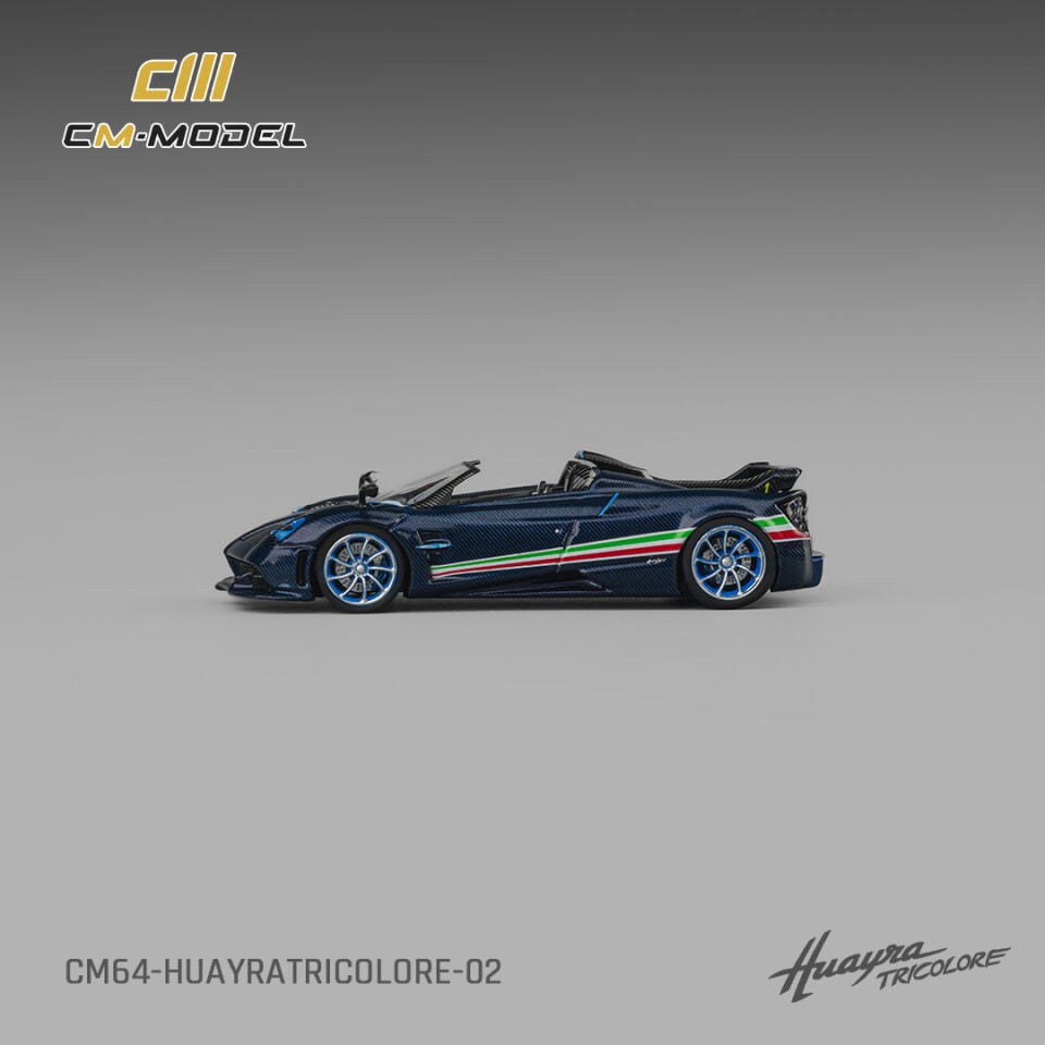 CMModel 1:64 HUAYRATRICOLORE Tricolor convertible