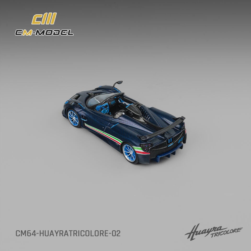 CMModel 1:64 HUAYRATRICOLORE Tricolor convertible