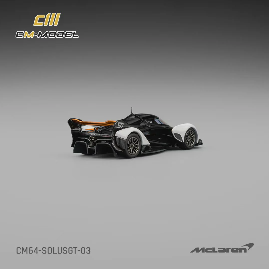 CMmodel  1:64 Mclaren SoulsGTBlack and White