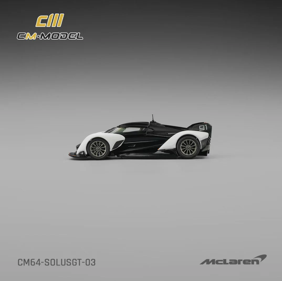 CMmodel  1:64 Mclaren SoulsGTBlack and White