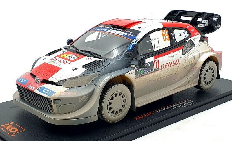 IXO TOYOTA GR YARIS RALLY1 HYBRIO 69 SAFARI RALLY 2023 1:18