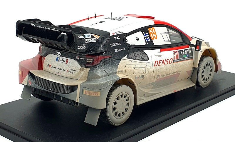 IXO TOYOTA GR YARIS RALLY1 HYBRIO 69 SAFARI RALLY 2023 1:18
