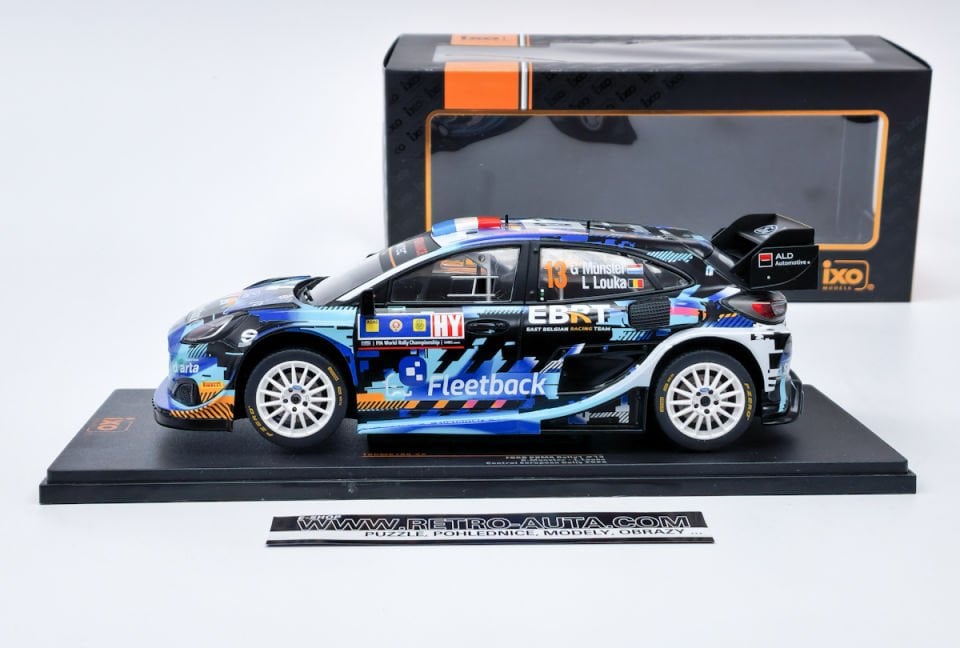 IXO FORD PUMA RALLY1 #13 G.MUNSTER L.LOUKA 1:18