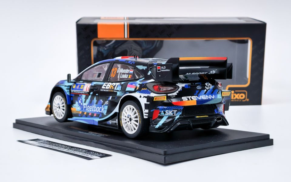 IXO FORD PUMA RALLY1 #13 G.MUNSTER L.LOUKA 1:18