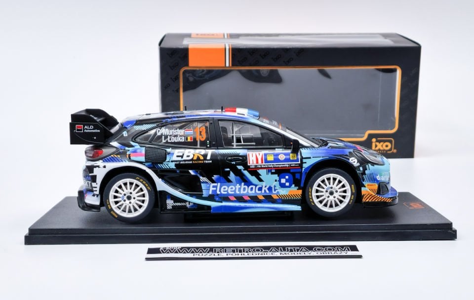İXO FORD PUMA RALLY1 #13 G.MUNSTER L.LOUKA 1:18