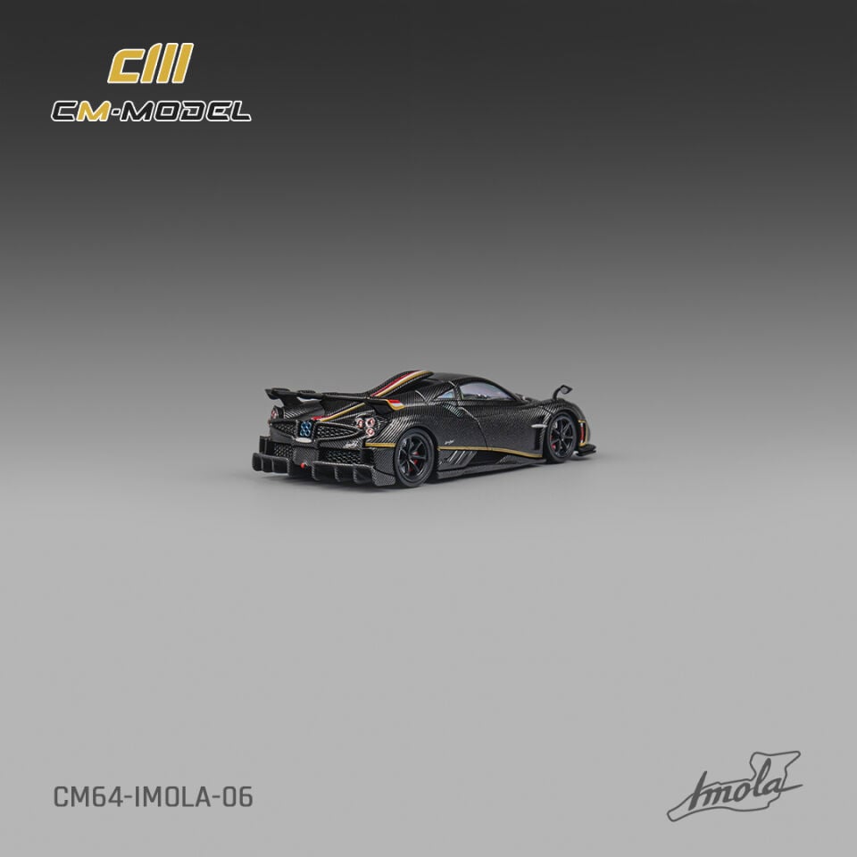 CMModel 1:64 Pagani IMOLA Carbon Gold Wire